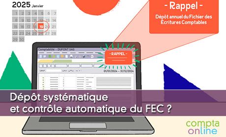 Dépôt systématique et contrôle automatique du FEC ?