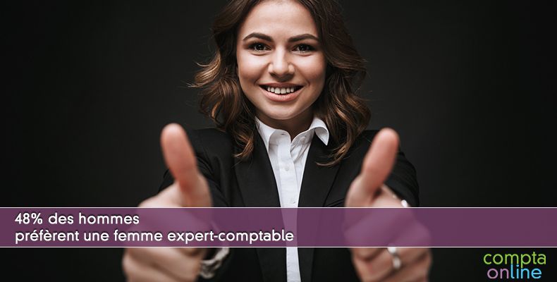 48% des hommes préfèrent une femme expert-comptable