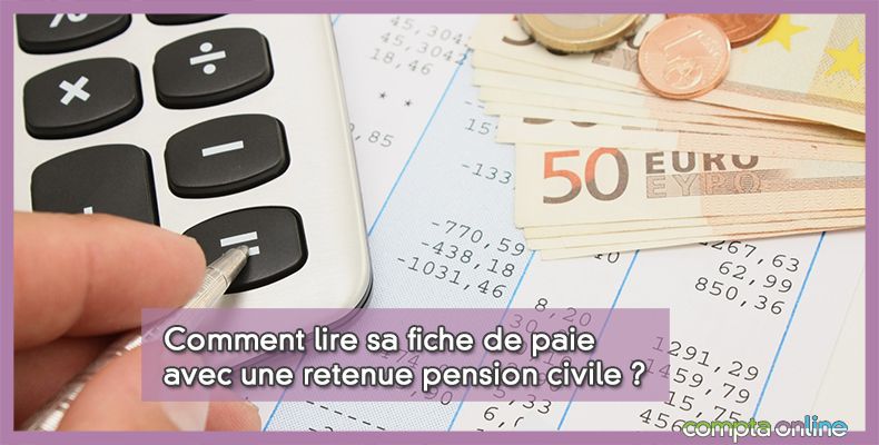 Fiche de paie retenue PC
