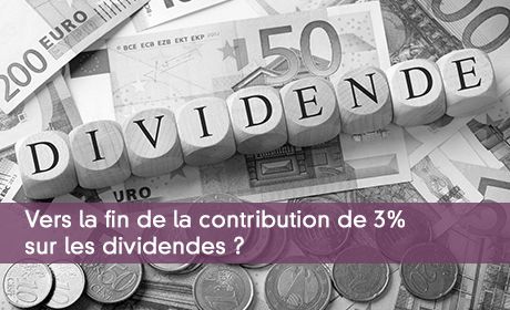 Contribution de 3% sur les dividendes