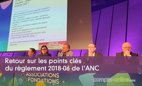 Retour sur les points clés du règlement 2018-06 de l'ANC