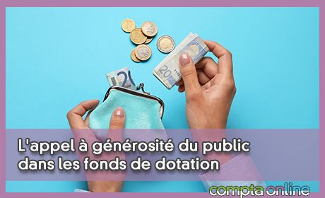 L'appel gnrosit du public dans les fonds de dotation
