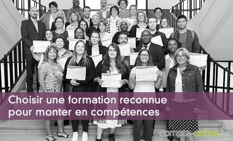 Choisir une formation reconnue pour monter en comptences