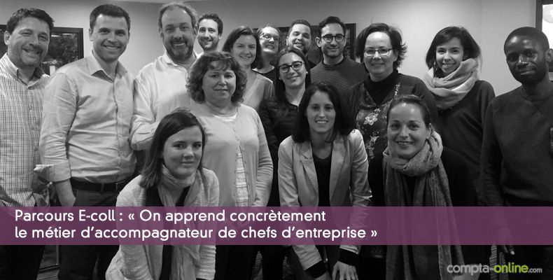 Parcours E-coll : « On apprend concrètement le métier d'accompagnateur de chefs d'entreprise »