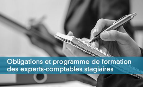 Obligations et programme de formation des EC stagiaires