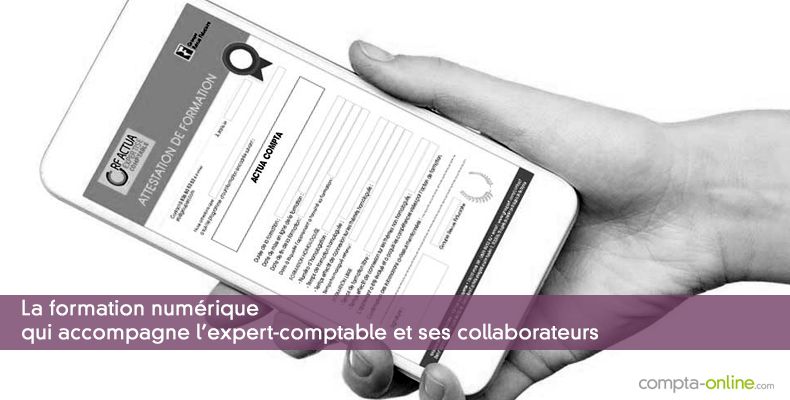 La formation numrique qui accompagne  l'expert-comptable et ses collaborateurs