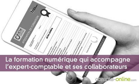La formation numérique qui accompagne l'expert-comptable et ses collaborateurs