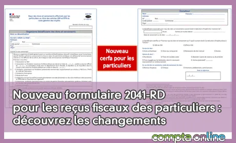 Nouveau formulaire 2041-RD pour les reus fiscaux des particuliers : dcouvrez les changements