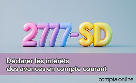 Dclarer les intrts des avances en compte courant