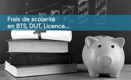 Frais de scolarit en BTS, DUT, Licence...