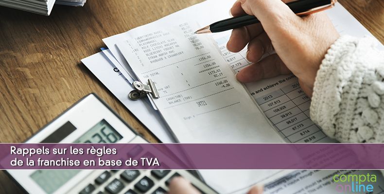 Franchise en base de tva