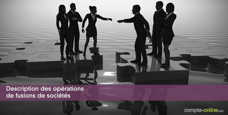 Description des opérations de fusions de sociétés