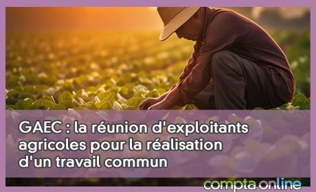 GAEC : la runion d'exploitants agricoles pour la ralisation d'un travail commun