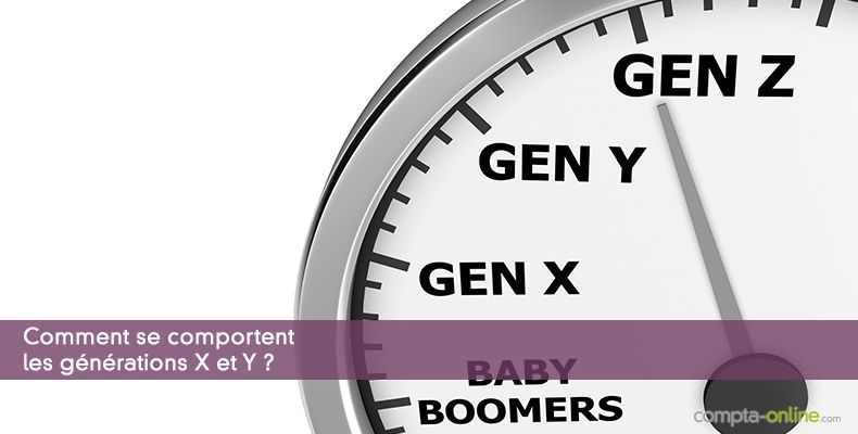 Comment se comportent les générations X et Y ?