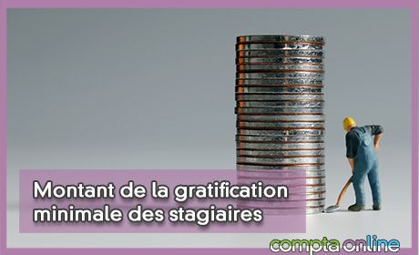 Montant de la gratification minimale des stagiaires