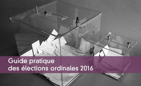 Guide pratique des élections ordinales 2016