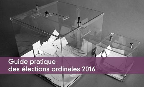 Guide pratique des lections ordinales 2016