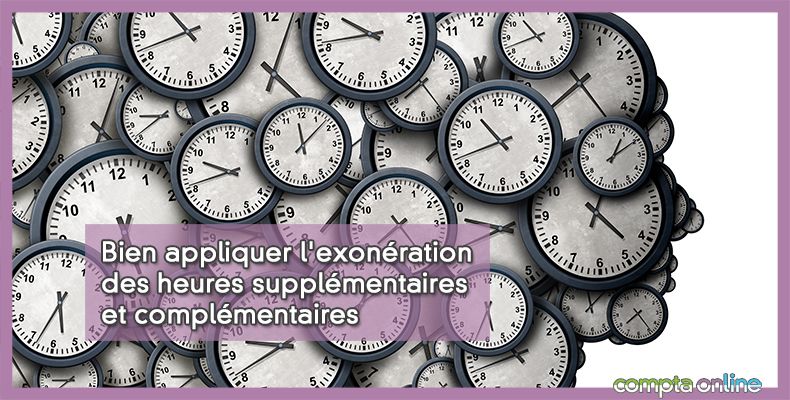 Exonération des heures supplémentaires