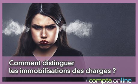 Comment distinguer les immobilisations des charges ?