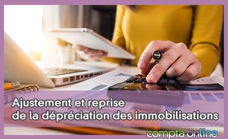 Ajustement et reprise de la dprciation des immobilisations