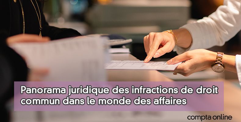 Infractions de droit commun