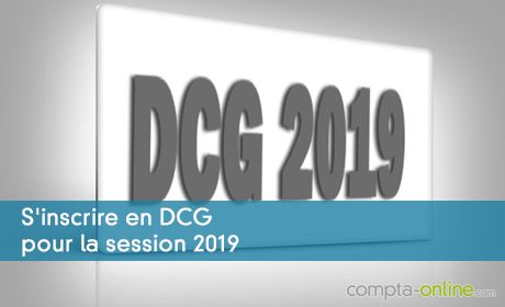 S'inscrire en DCG pour la session 2019