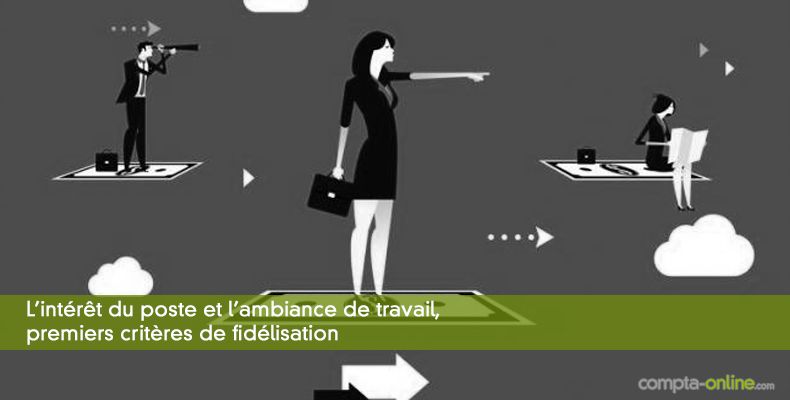 L'intérêt du poste et l'ambiance de travail, premiers critères de fidélisation