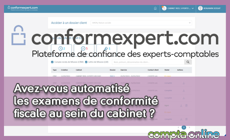Avez-vous automatis les examens de conformit fiscale au sein du cabinet ?