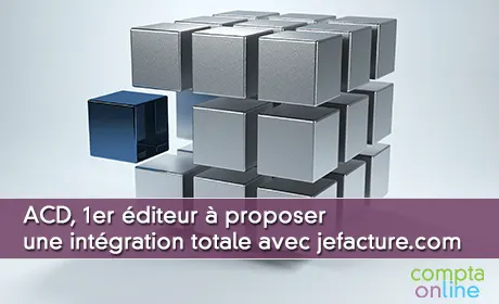 ACD, 1er diteur  proposer une intgration totale avec jefacture.com