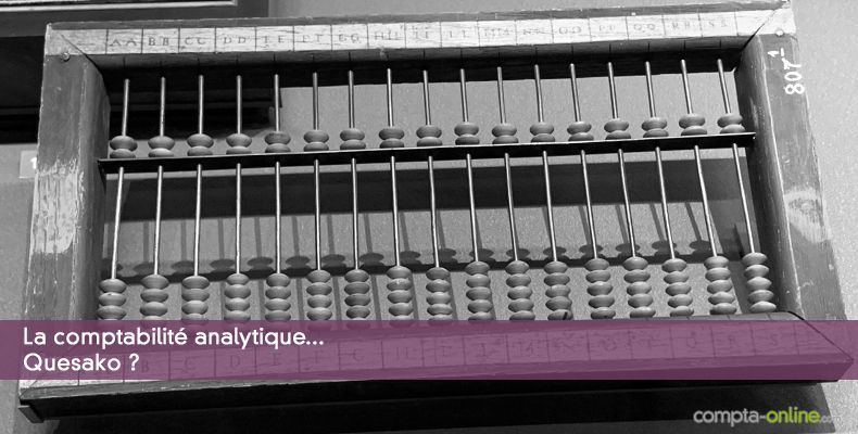 La comptabilité analytique
