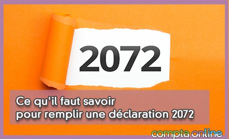 Ce qu'il faut savoir pour remplir une dclaration 2072