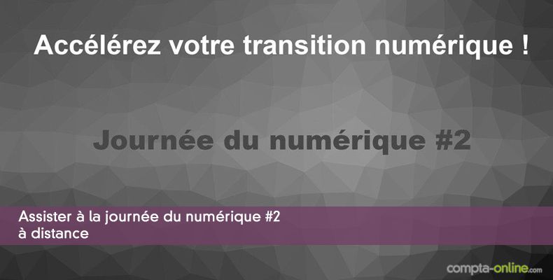 Assister à la journée du numérique #2 à distance