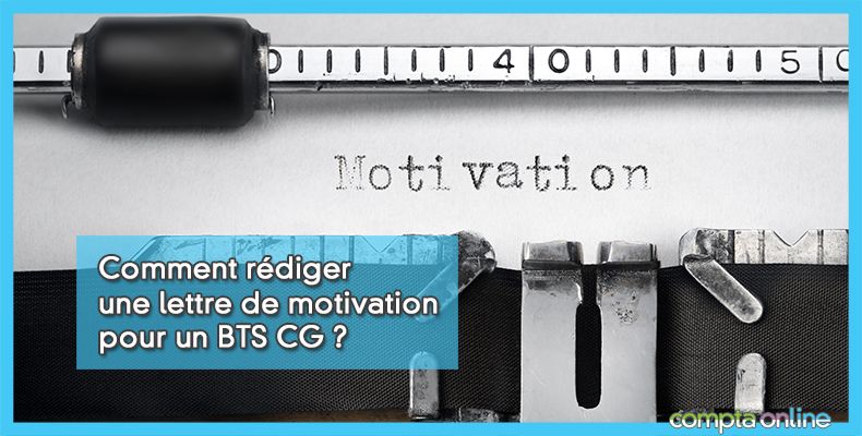 Lettre de motivation BTS CG