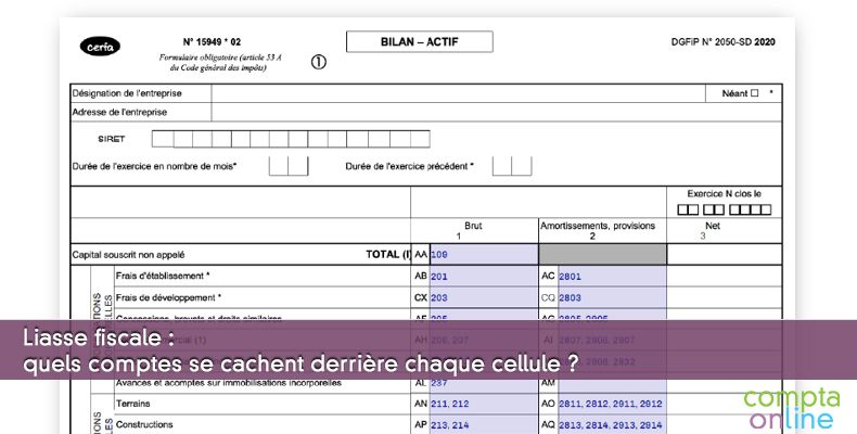 Liasse Fiscale