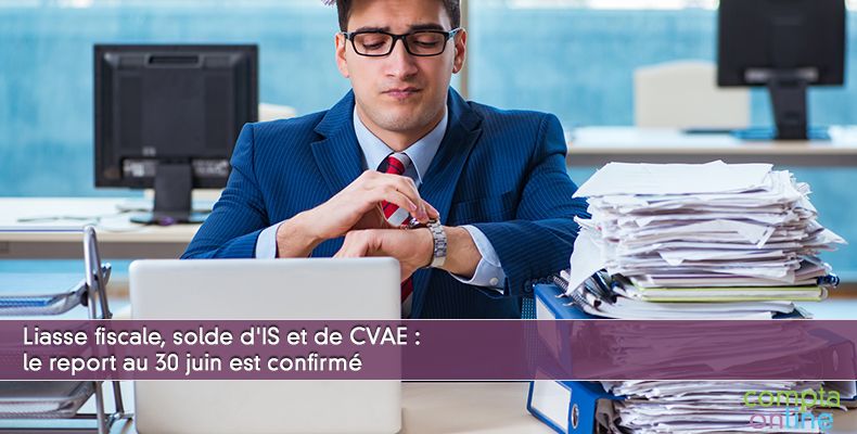 Quel délai pour le dépôt de la liasse fiscale ?