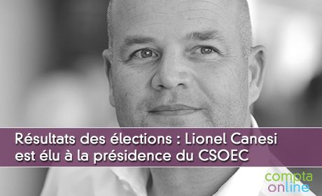 Rsultats des lections au CSOEC : xxx est lu  la prsidence de l'ordre