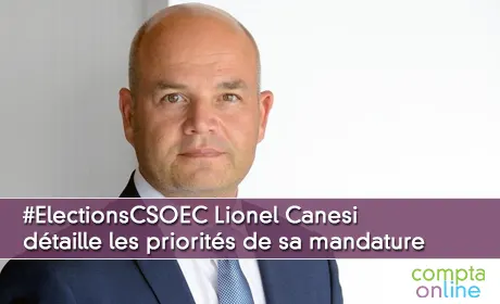#ElectionsCSOEC Lionel Canesi détaille les priorités de sa mandature