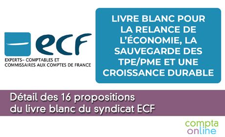 Dtail des 16 propositions d'ECF