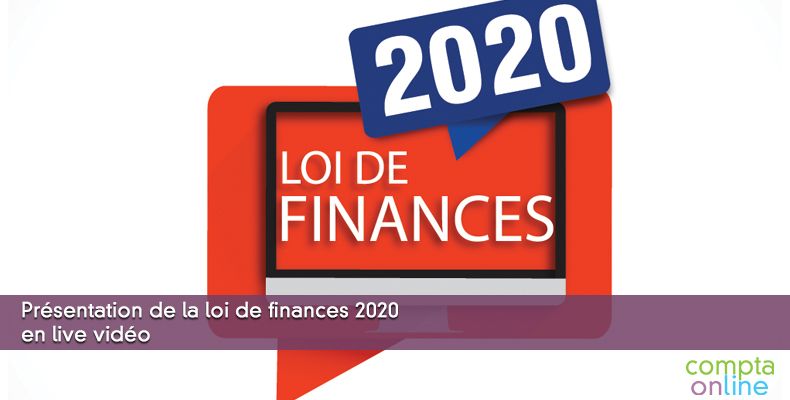 Présentation de la loi de finances 2020 en live