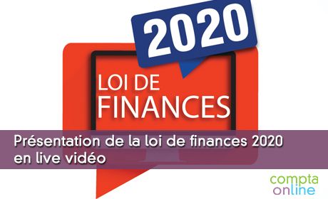 Prsentation de la loi de finances 2020 en live