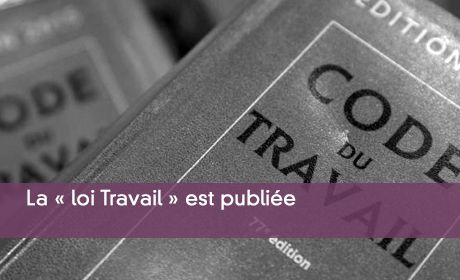 La  loi Travail  est publie