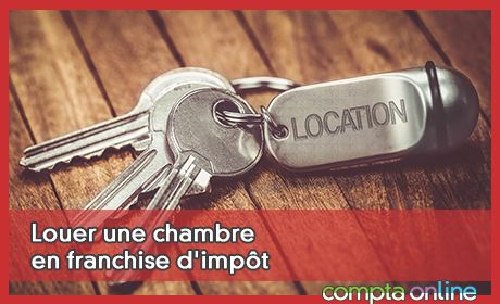 Louer une chambre en franchise d'impt