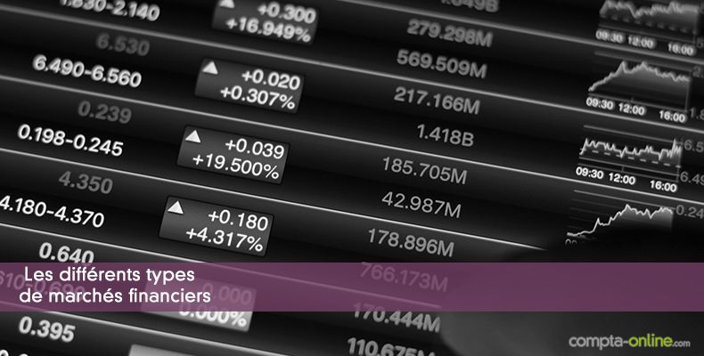 Les diffrents types de marchs financiers