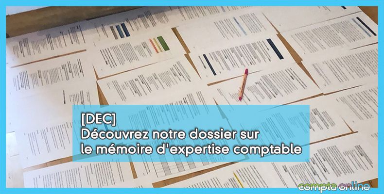 Découvrez notre dossier sur le mémoire d'expertise comptable