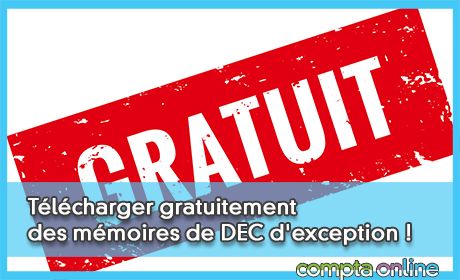 Tlcharger gratuitement des mmoires de DEC d'exception !