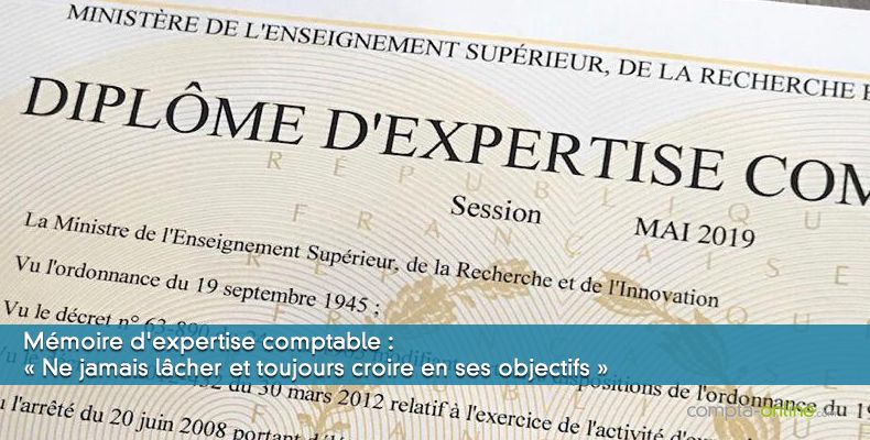 « Ne jamais lâcher et toujours croire en ses objectifs »