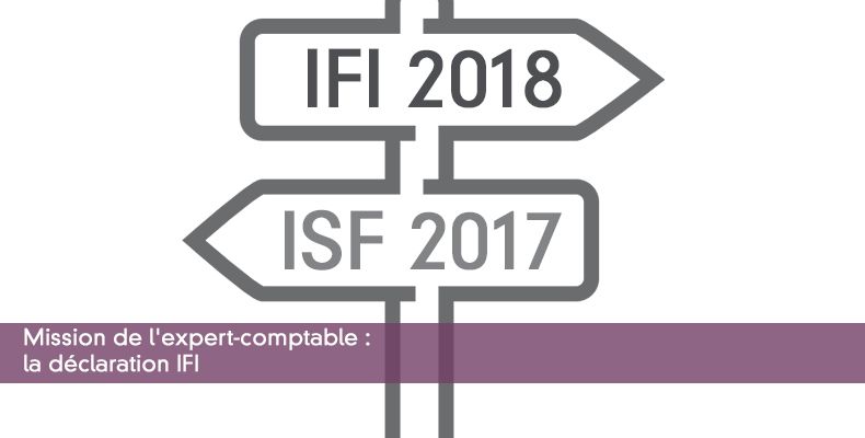 Mission de l'expert-comptable : déclaration IFI