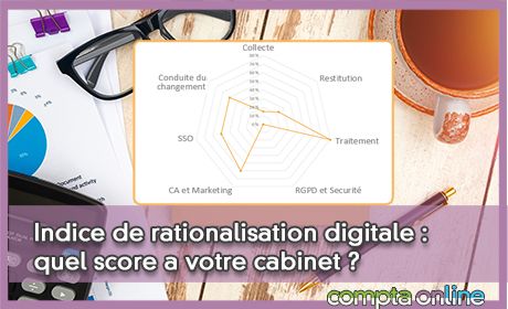 Indice de rationalisation digitale : quel score a votre cabinet ?