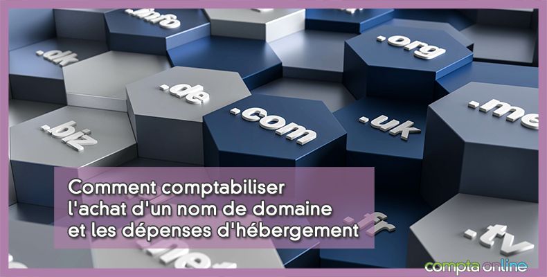 Comptabiliser un nom de domaine