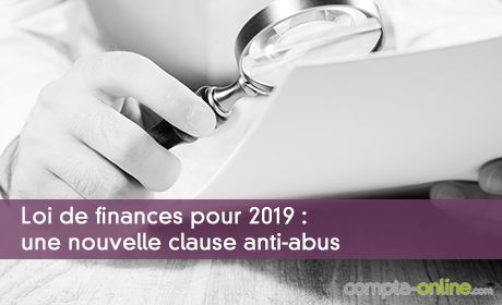 Une nouvelle clause anti-abus